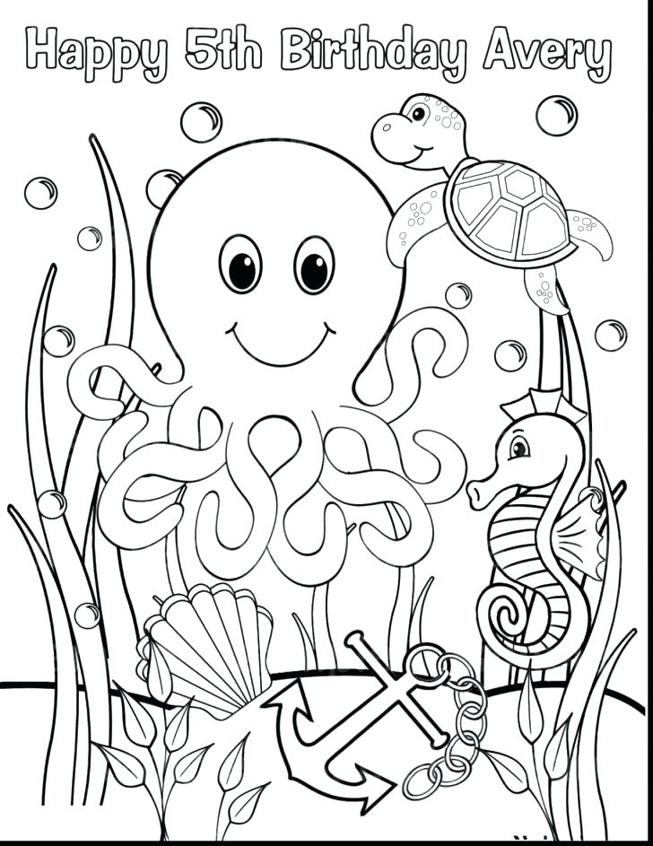 728x943 Ocean Animal Coloring Pages Sea Animals Colouring Pages Realistic