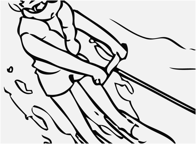 827x609 Water Coloring Pages Photo Water Skiing Coloring Page Handipoints