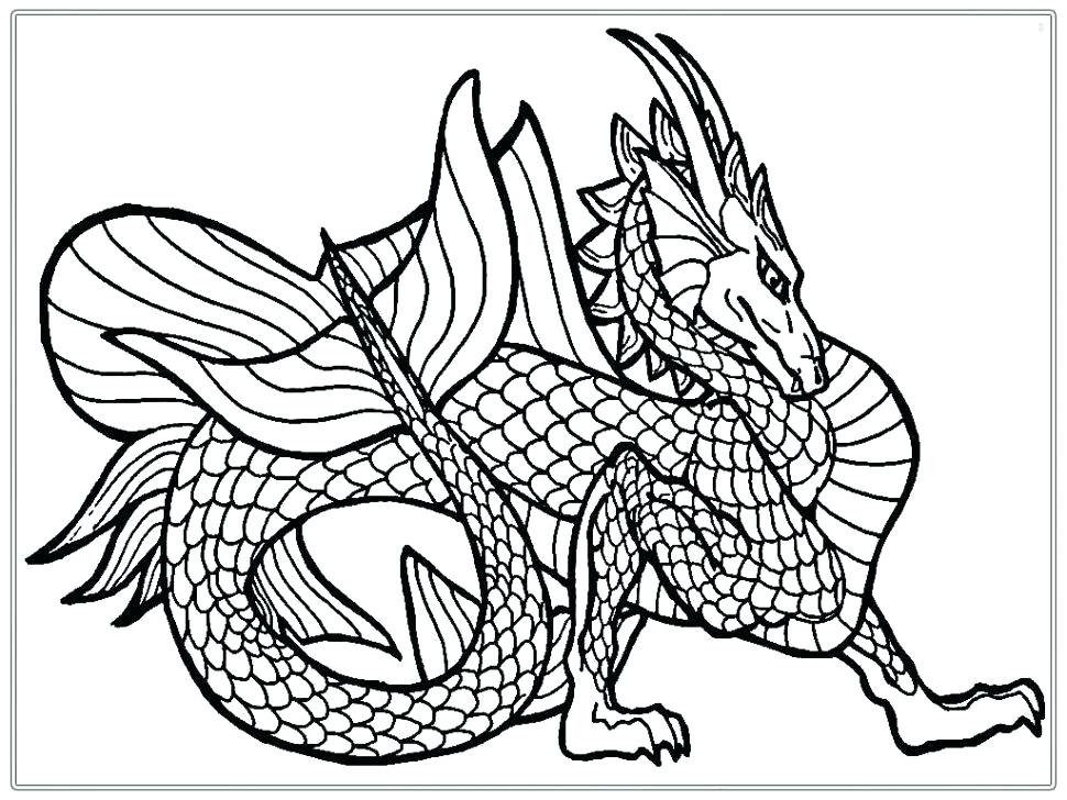 970x728 Real Dragon Coloring Pages New Real Dragon Coloring Pages For Your