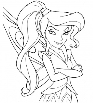 314x350 Tinkerbell Coloring Pages Tinkerbell Water Fairy Coloring Pages