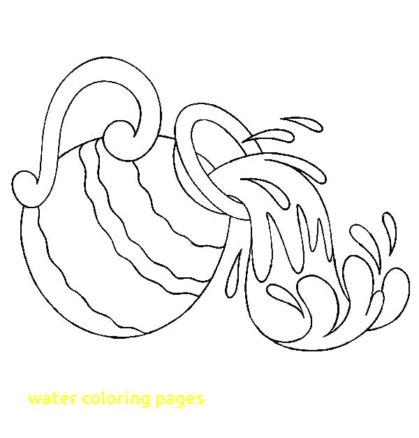 600x627 Coloring Pages For Water Best Of Gun Coloring Pages Water Coloring
