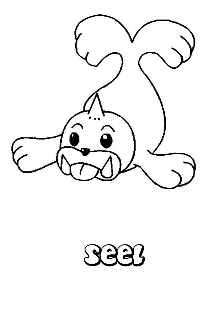749x1060 Seel Pokemon Coloring Page More Water Pokemon Coloring Sheets