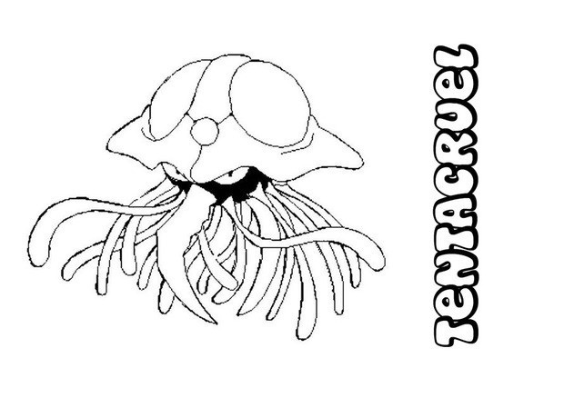 620x438 Tentacruel Coloring Pages