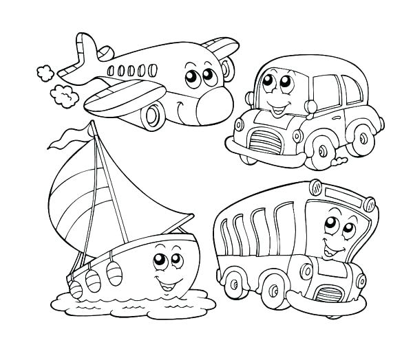 600x508 Transportation Coloring Pages Coloring Pages Truck Coloring Page