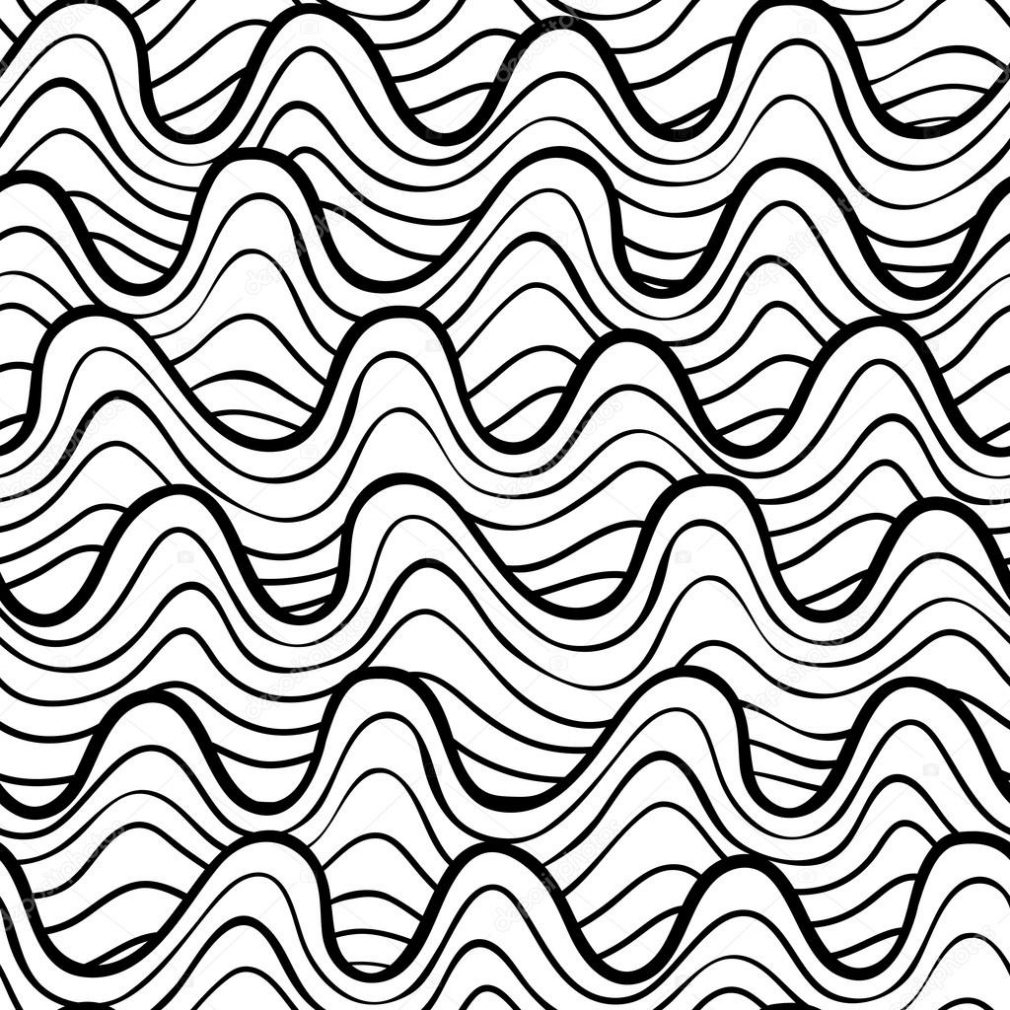 1010x1010 Ocean Wave Line Drawing Coloring Ocean Waves Coloring Pages Ocean