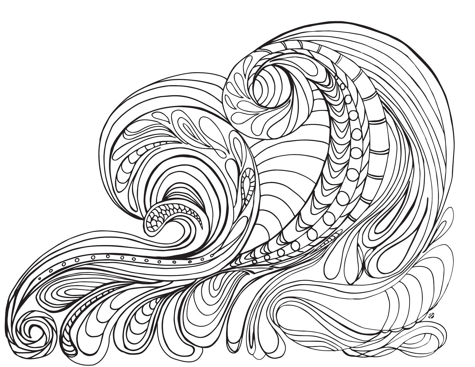 1600x1236 Waves Coloring Page Printable Free Coloring Pages