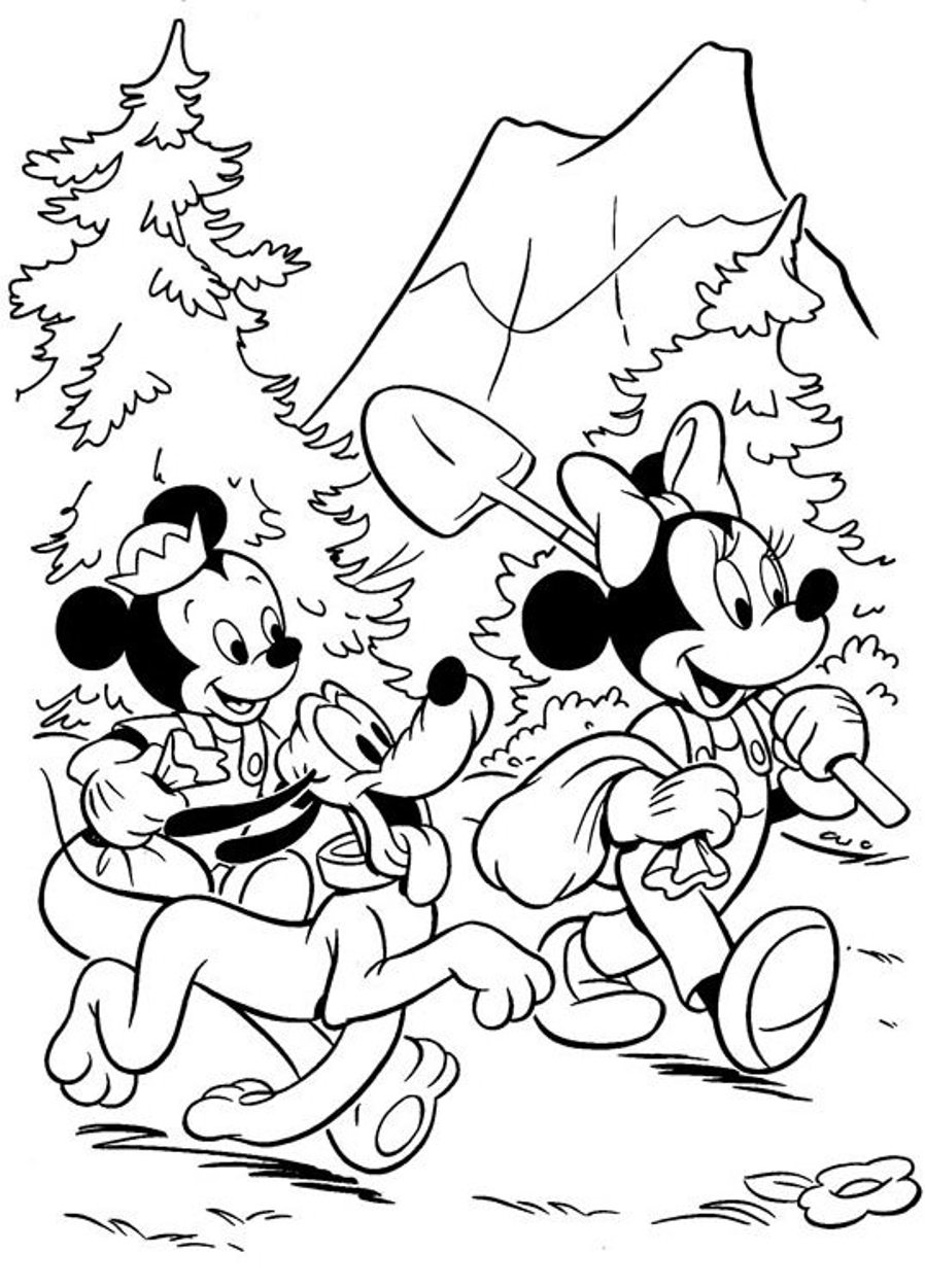 898x1251 Camping Coloring Pages
