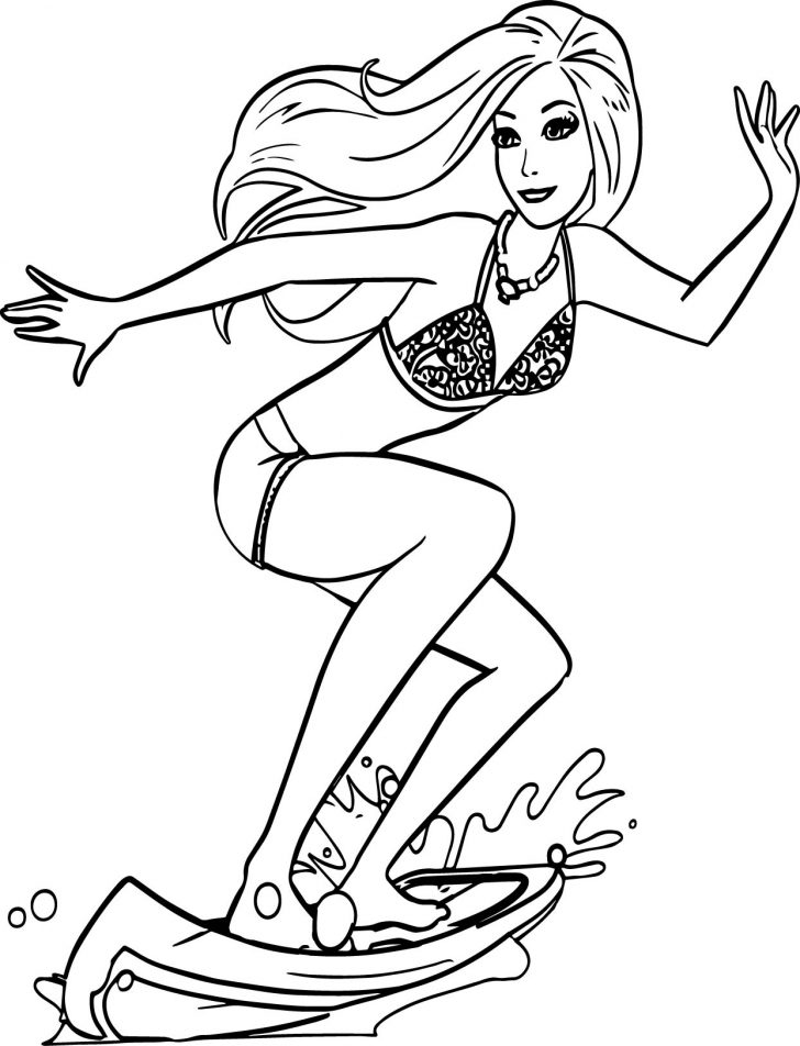 728x952 Waves Coloring Pages