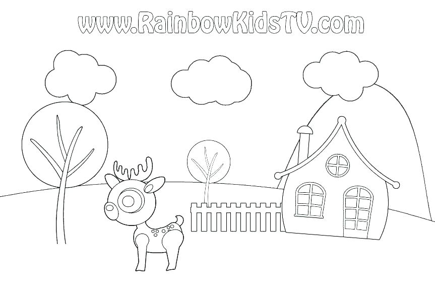863x610 Weather Coloring Pages For Kindergarten Weather Coloring Page