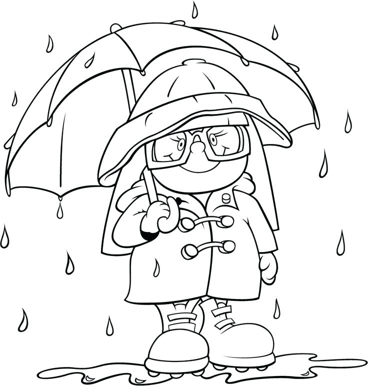 736x772 Pre School Coloring Pages Weather Coloring Pages For Preschool