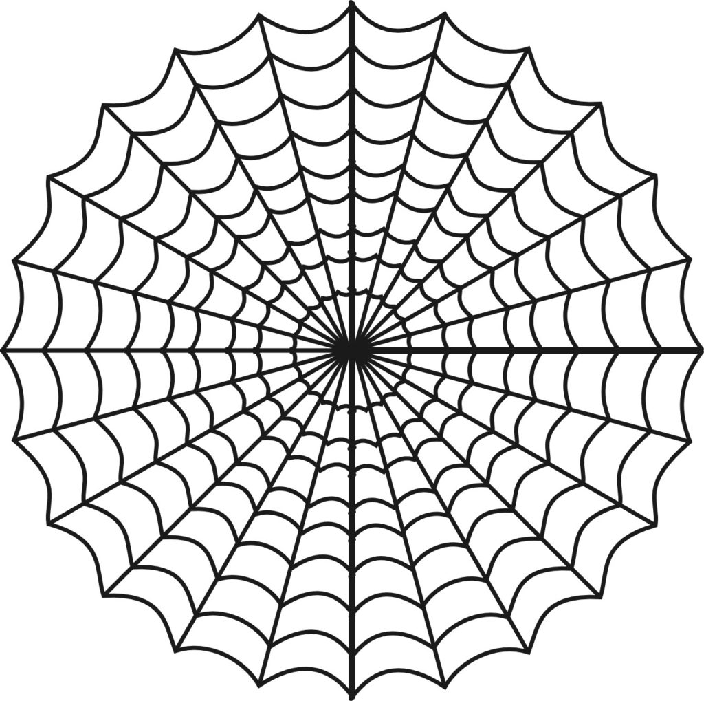 1024x1019 Spider Web Coloring Page Free Printable Pages For Kids To Print