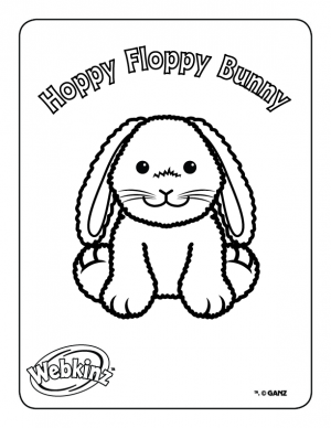 300x388 Coloring Pages Wkn Webkinz Newz
