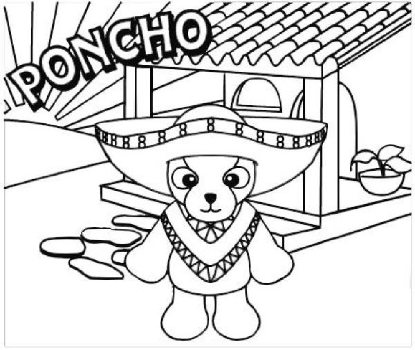 600x506 Webkinz Coloring Pages