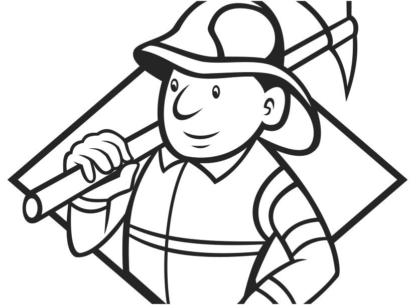 827x609 Bells Coloring Pages Coloring Pages Of Wedding Bells View Fireman