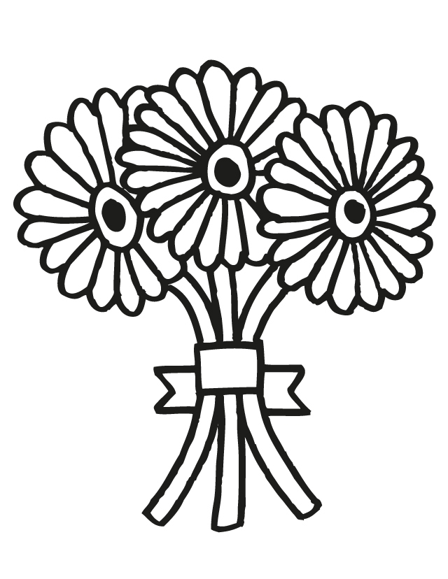 640x828 Coloring Pages For Weddings Inspiration Wedding Bouquet Free