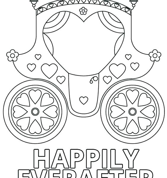 564x600 Printable Wedding Coloring Pages