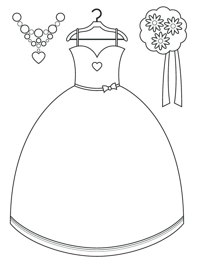 640x828 Marriage Coloring Pages Wedding Dress Coloring Pages Printable