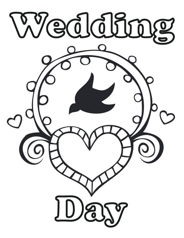640x828 Printable Wedding Coloring Pages Wedding Coloring Pages Printable
