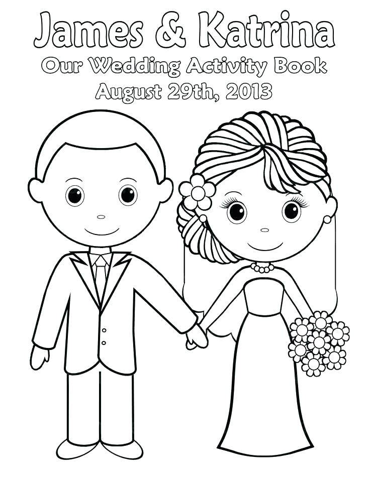 736x952 Wedding Coloring Sheets