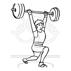 230x230 Best Olympic Coloring Pages For Toddlers