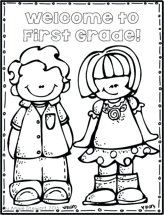564x740 Welcome To School Coloring Page Welcome Back To School Coloring