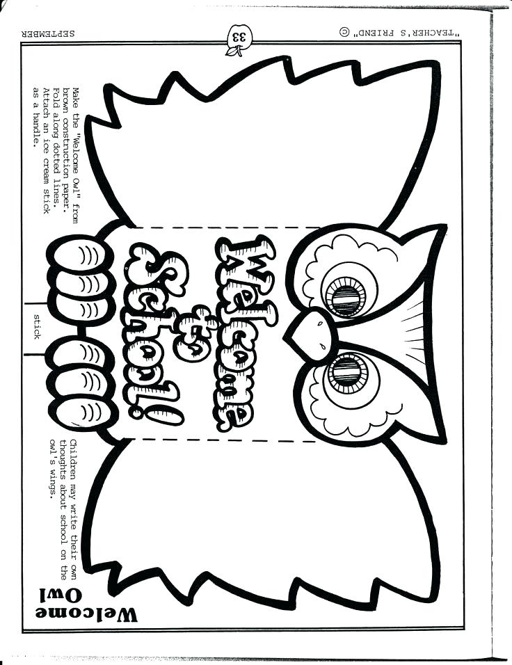 736x956 Welcome Back To School Coloring Pages Back To School Worksheets