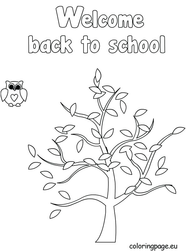 595x804 Welcome Back Coloring Pages Welcome Coloring Sheet Home Coloring