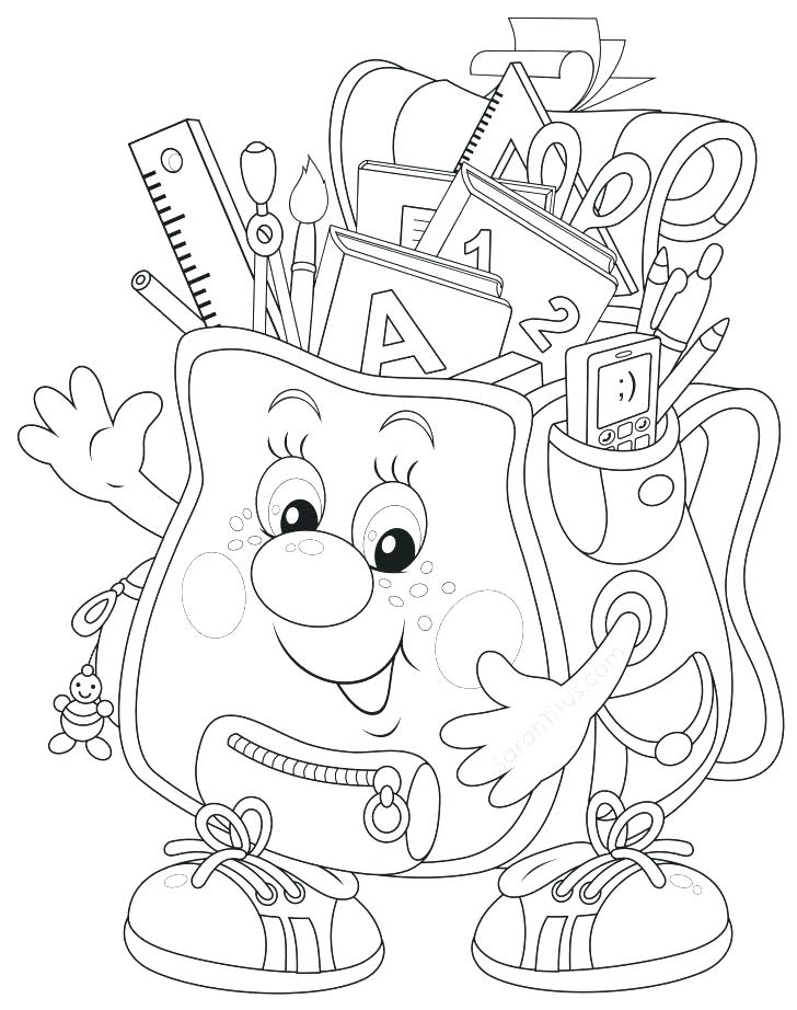 728x922 Welcome Back Coloring Pages Back To School Coloring Pages