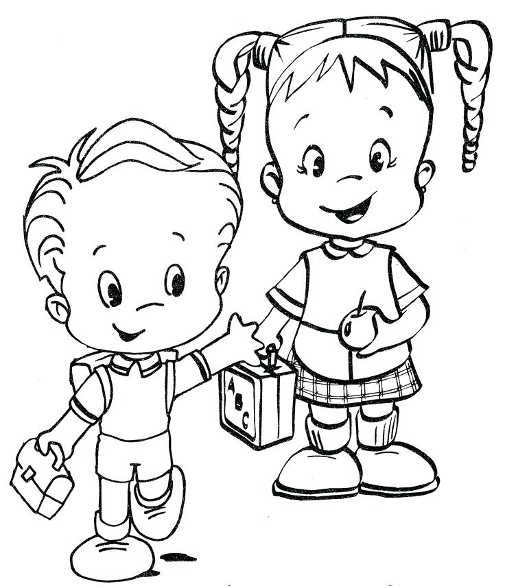 736x855 Welcome To School Coloring Page Welcome To Preschool Coloring