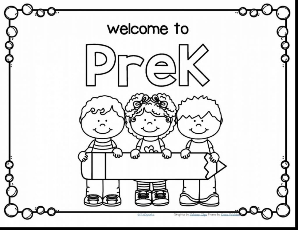 1024x792 Free Back To School Coloring Pages Print Of Preschool Printable