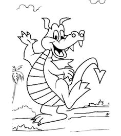 236x266 Welsh Dragon Colouring Page Dragon Theme Party Snacks