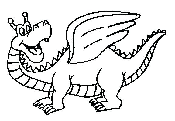 576x399 Dragon Coloring Page Printable Dragon Coloring Pages Dragon