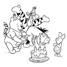 230x230 Top Free Printable Cute Winnie The Pooh Coloring Pages Online