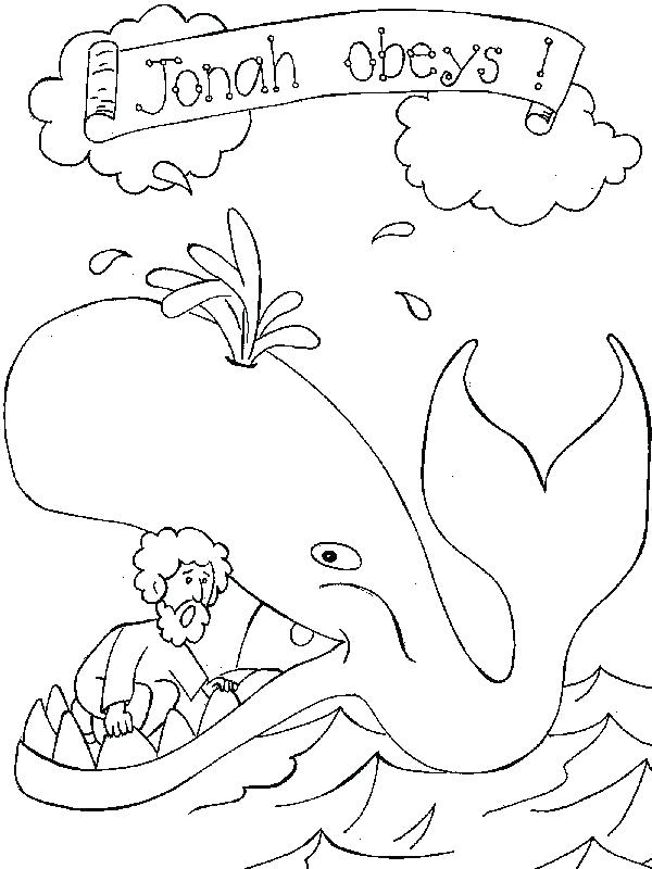 600x800 Jonah Coloring Pages Free And The Whale Coloring Sheets