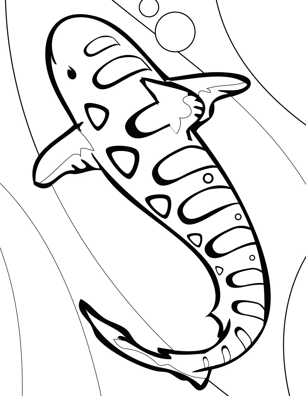 1275x1650 Unique Whale Shark Page To Color Gallery Printable Coloring Sheet