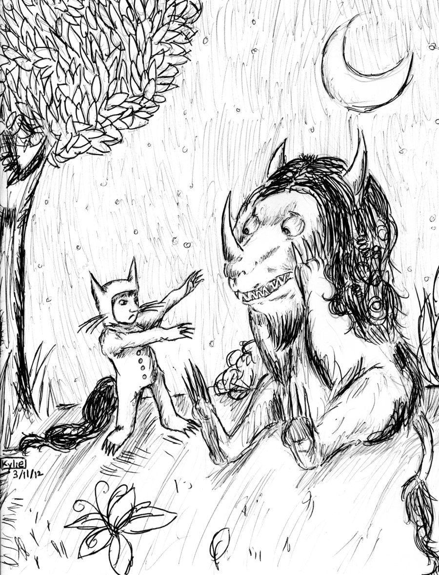 900x1178 Where The Wild Things Are Coloring Pages Jcxppxeki Photoshot