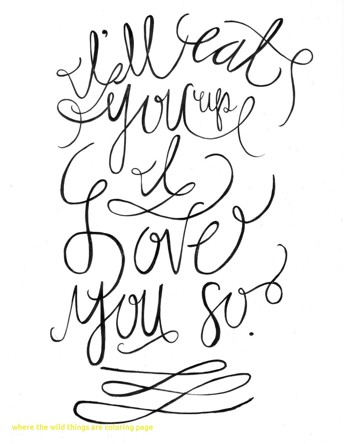 1200x1500 Where The Wild Things Are Coloring Page With Where The Wild Things