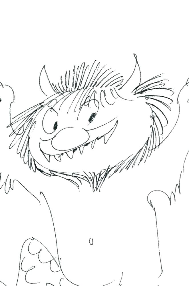 662x1000 Where The Wild Things Are Coloring Page Cute Cats Coloring Pages