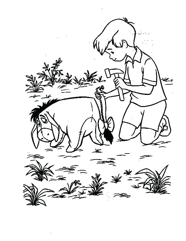 600x777 Coloring Pages Of Winnie The Pooh Printable The Pooh Coloring