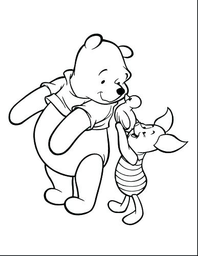 387x500 Baby Pooh Coloring Pages Owl The Pooh Coloring Pages Bear Rabbit