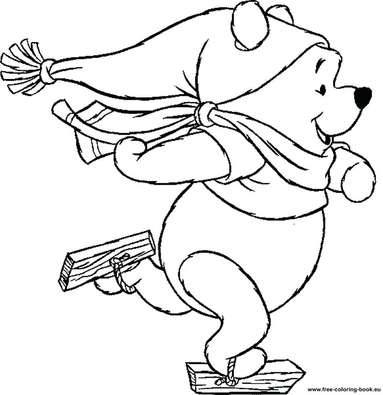 777x800 Winnie The Pooh Coloring Book Also Coloring Pages The Pooh Page
