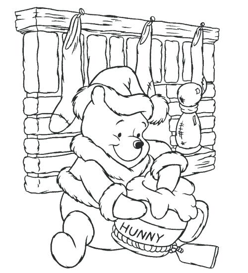 500x550 Winnie The Pooh Coloring The Pooh Colouring Pages For Children
