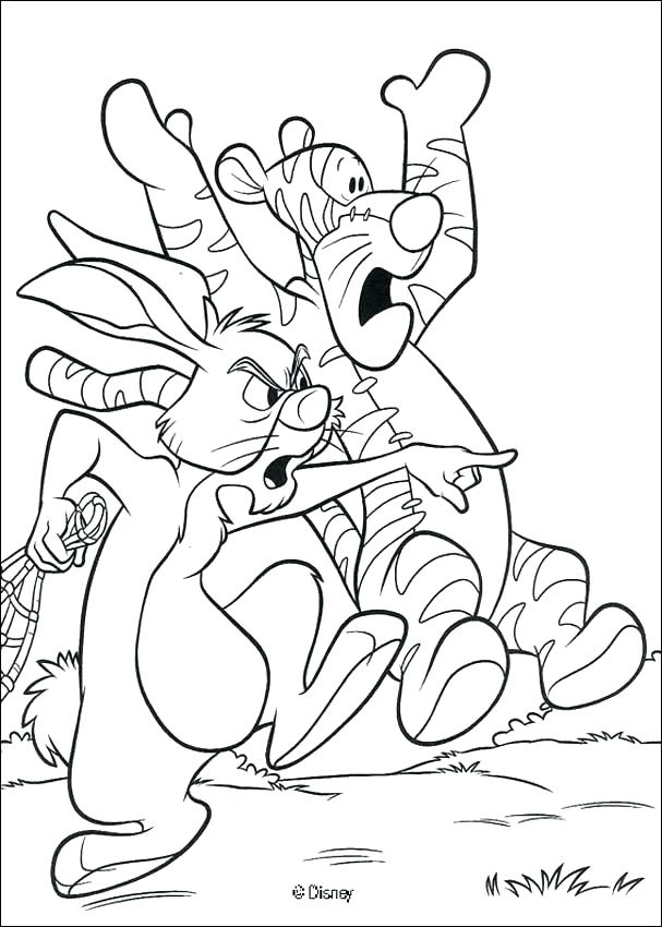 607x850 Winnie The Pooh Halloween Coloring Pages The Pooh Coloring Pages