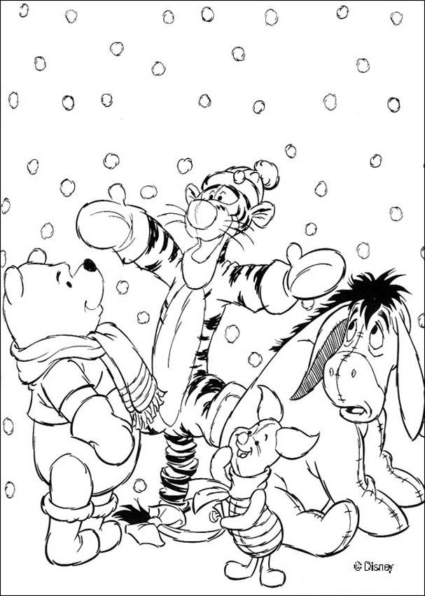 607x850 Winnie The Pooh Coloring Pages