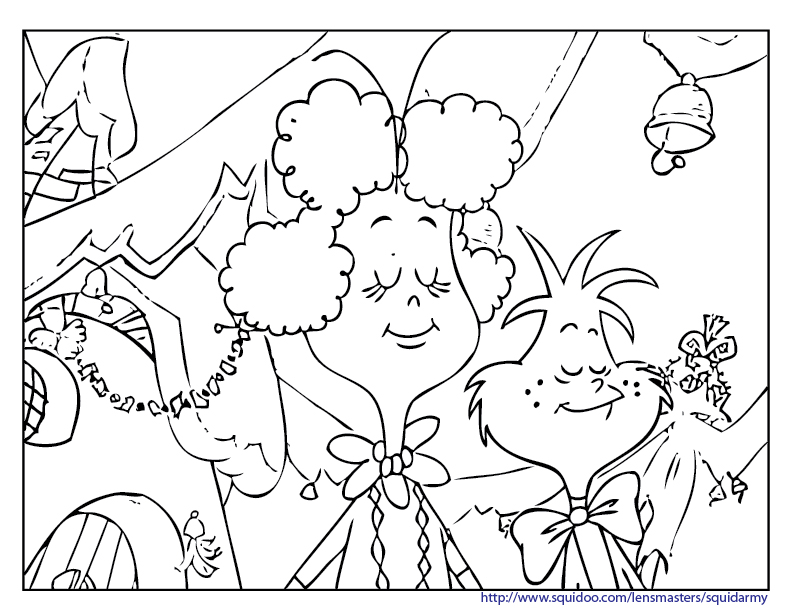 792x612 Grinch Coloring Pages