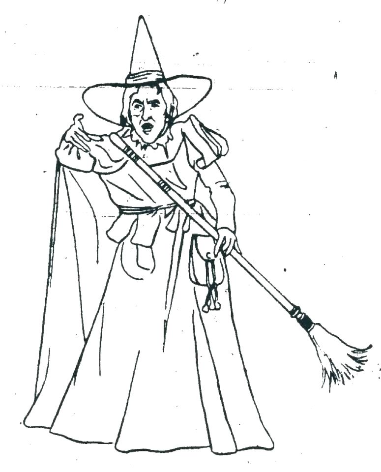 775x960 Wizard Oz Coloring Pages As Well As Trend Wicked Witch