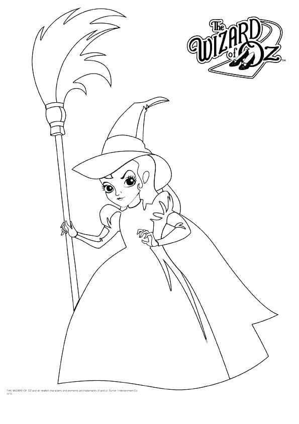 595x842 Wizard Of Oz Colouring Pages Coloring Free Good For Th