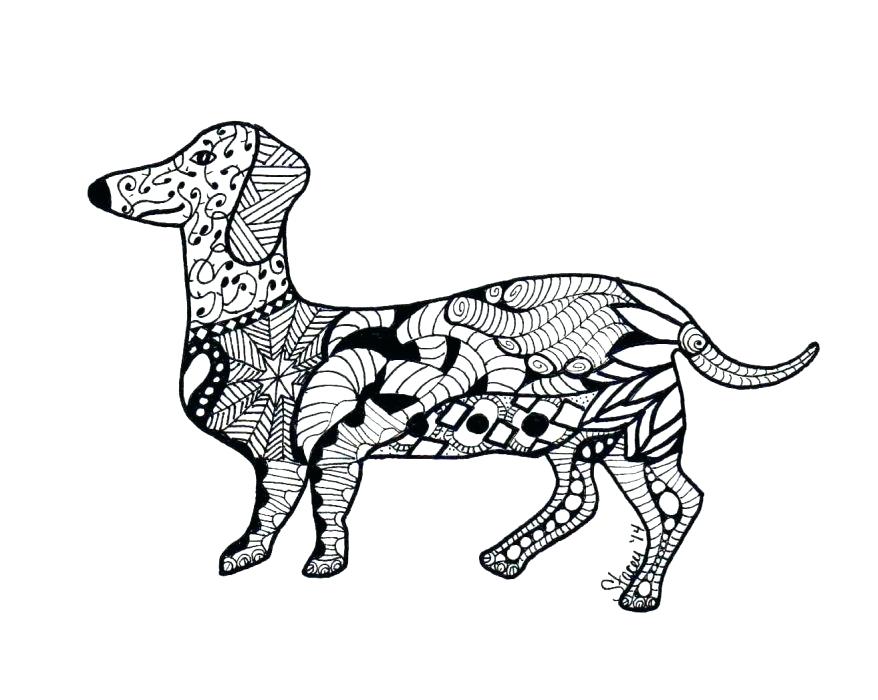 878x700 Dog Coloring Pages Realistic Dog Coloring Pages Dog Coloring Pages