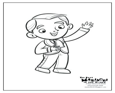 400x322 The Best Mariachi In World Book News Coloring Page Books Thumbnail