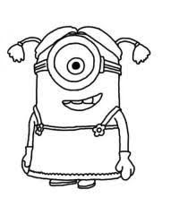 200x240 Minion Coloring Sheets